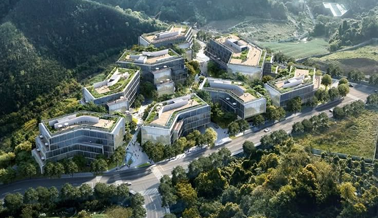 Sivan-Situ — masterplanned campus integrated with hillside landscape