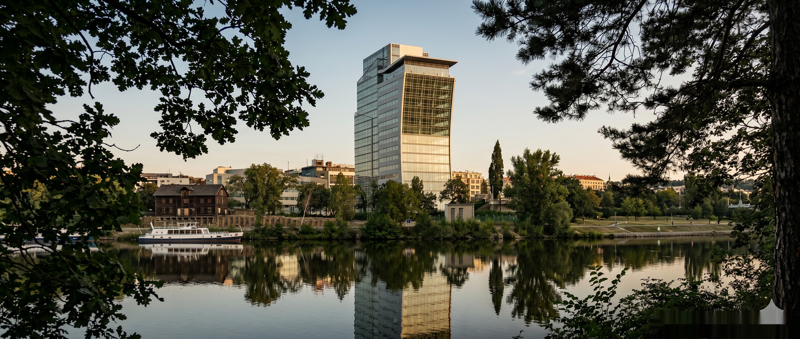 Holešovice Port Masterplan & Lighthouse Offices